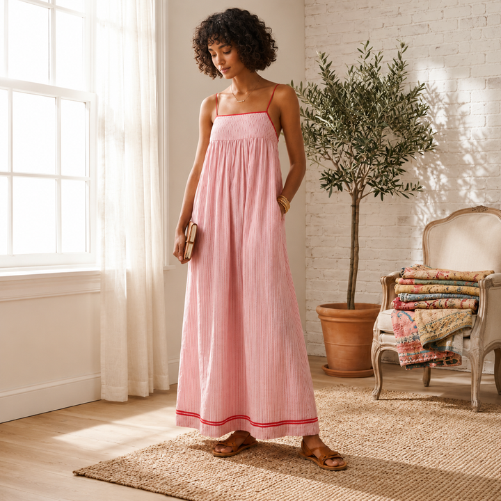 Janne | Vestido maxi de verano