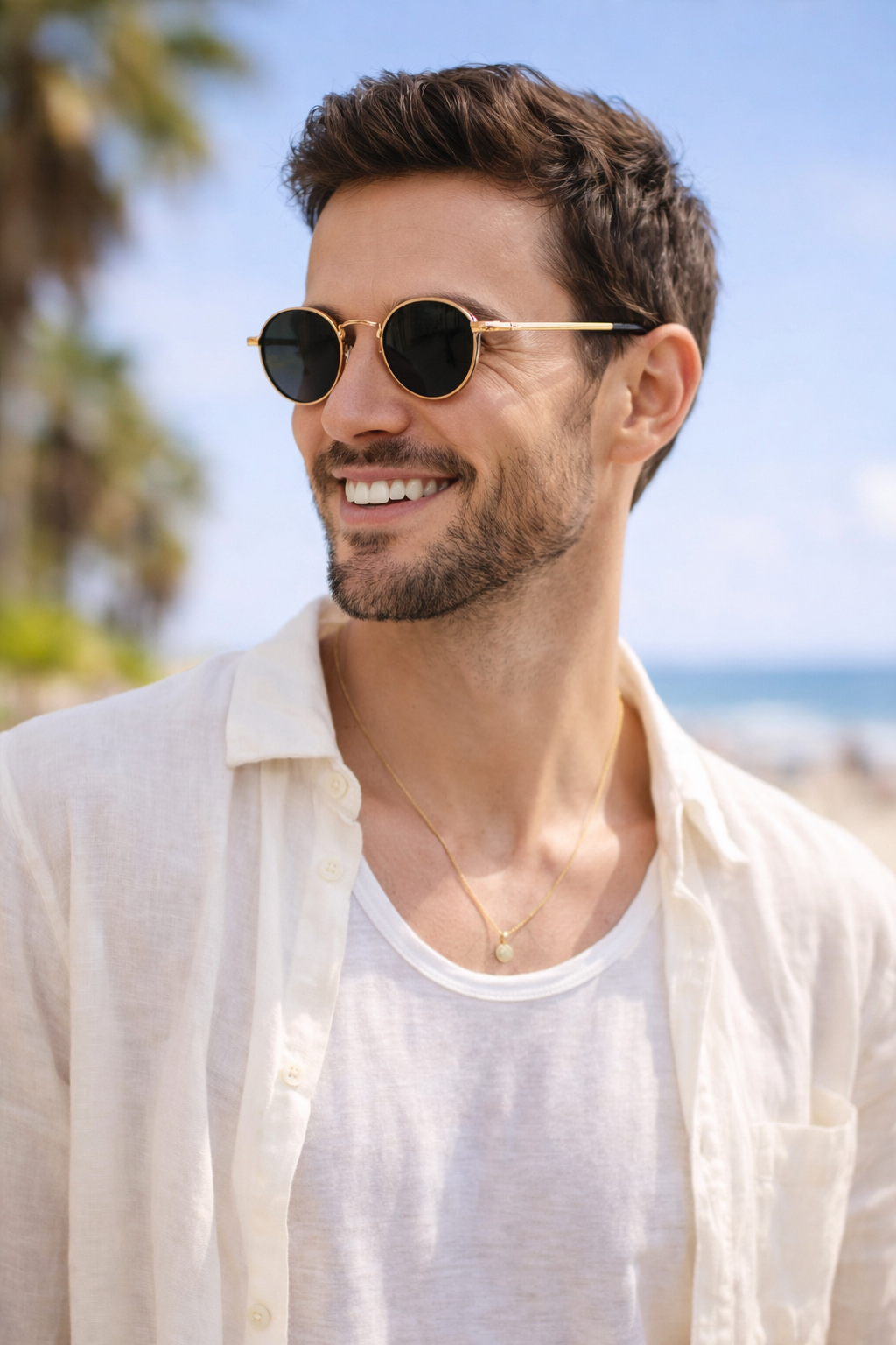Mette | Gafas de sol redondas atemporales