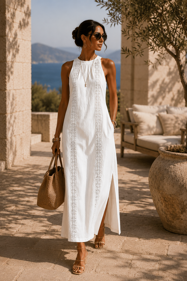 Liana | Vestido midi fluido de verano