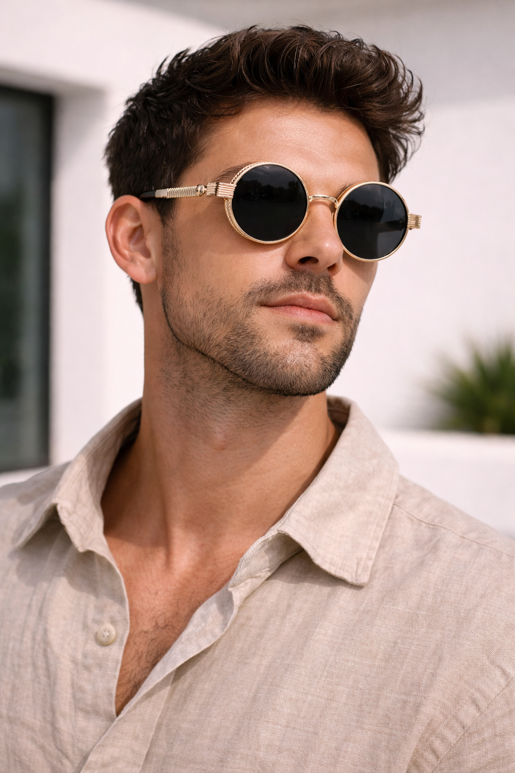 Juno | Gafas de sol steampunk vintage
