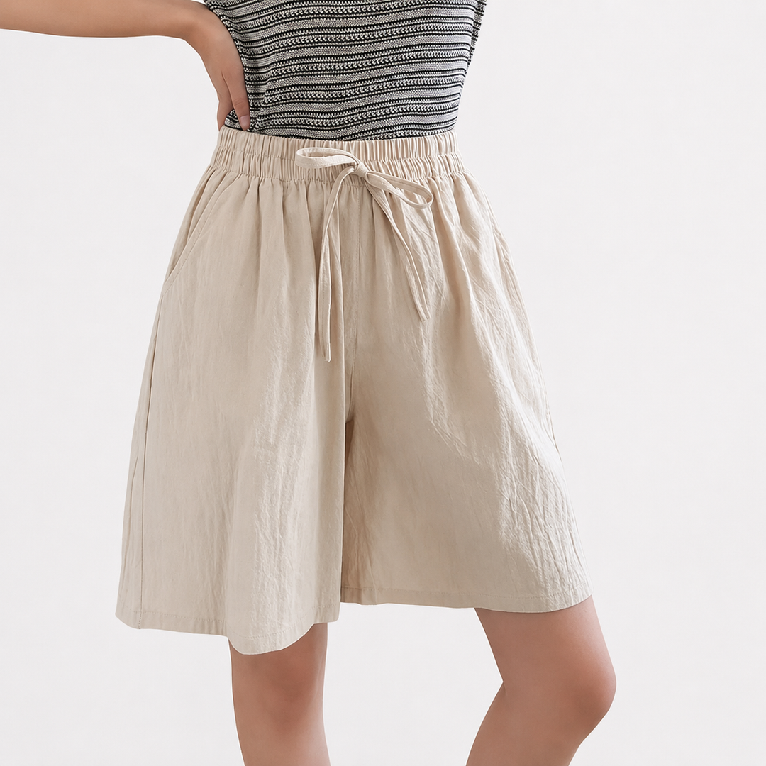 Greta | Pantalón ancho de lino