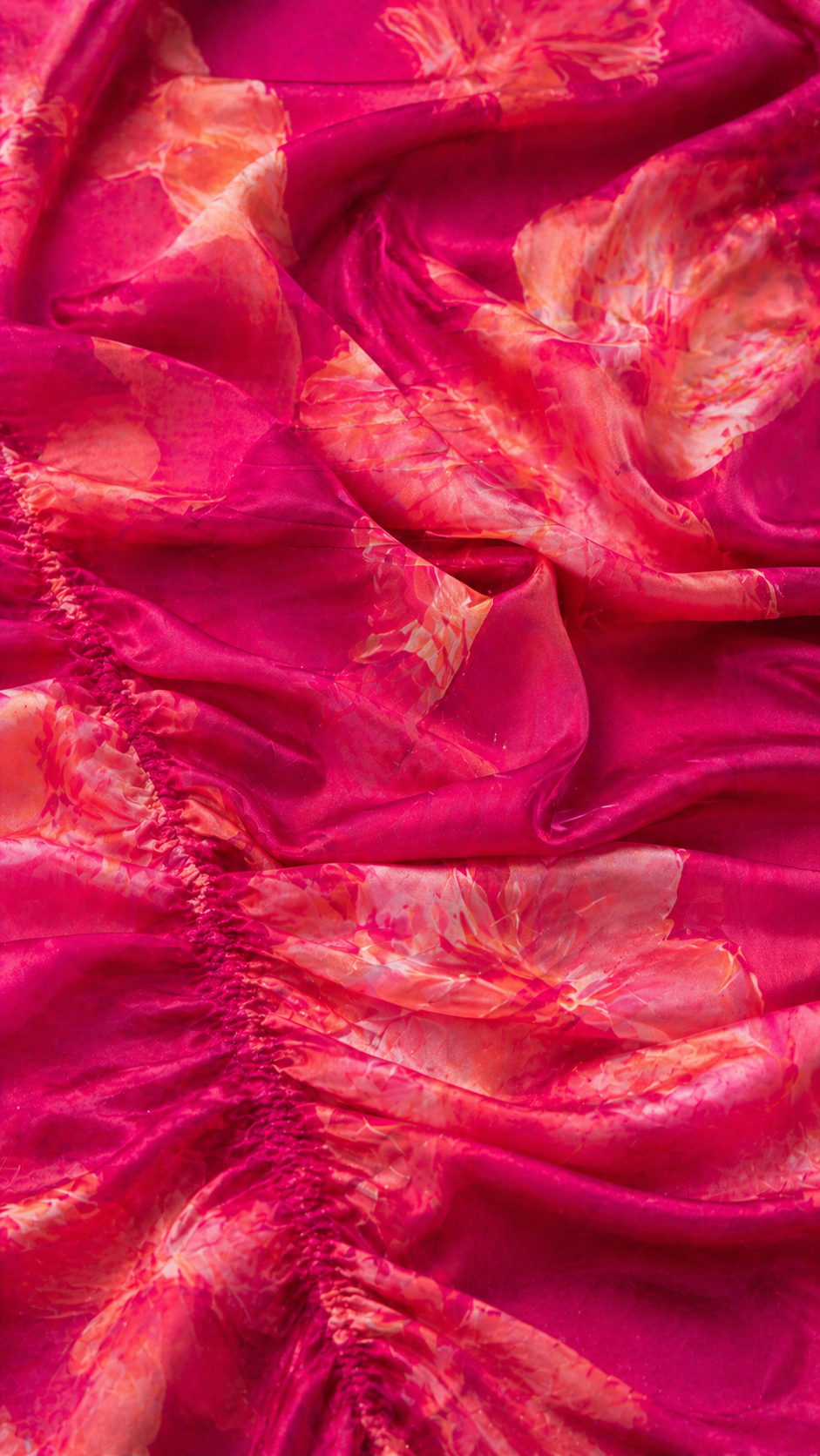 Soraya | Vestido maxi fluido con estampado sunset
