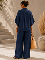 Mariel | Elegante conjunto con mangas murciélago