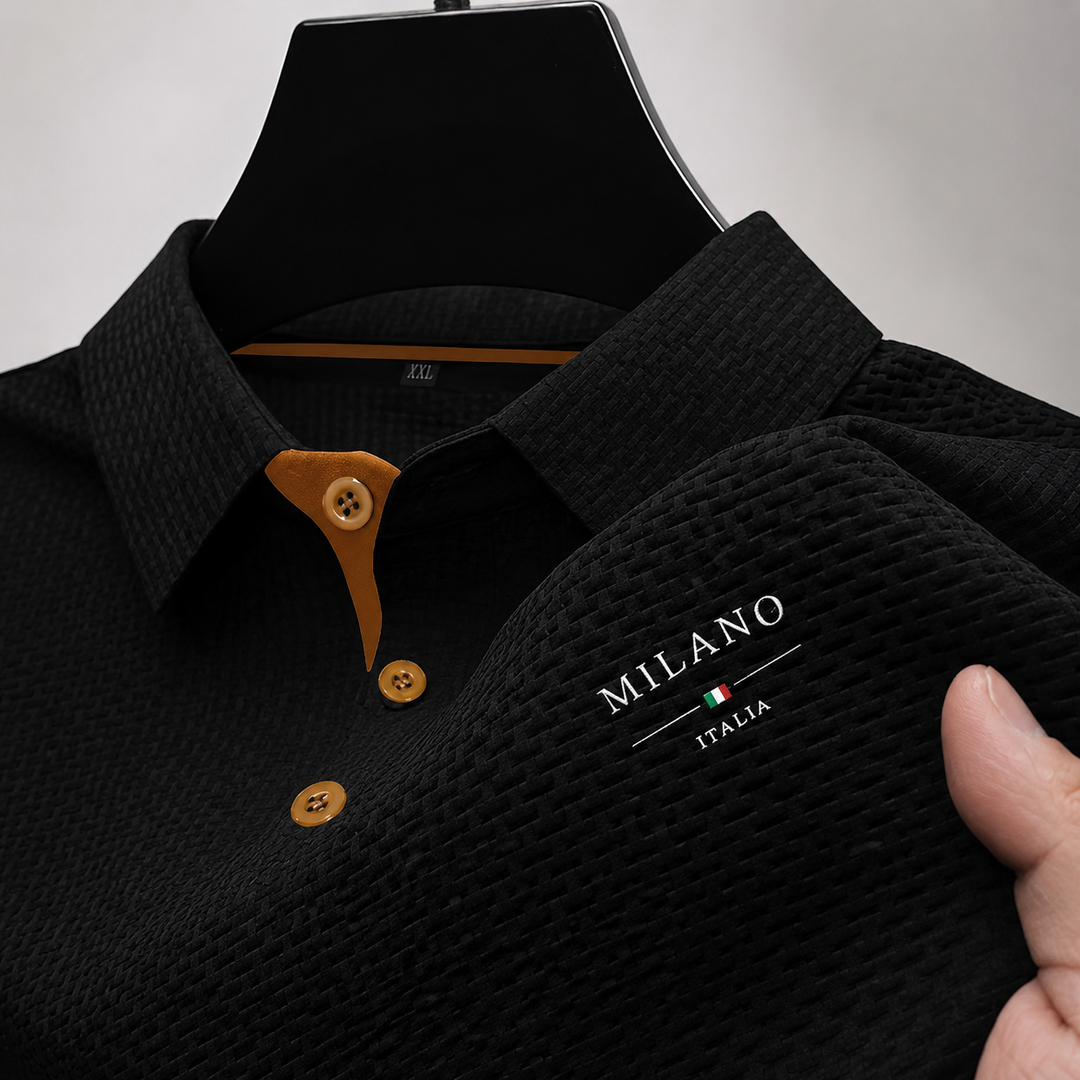 Raymond | Polo texturizado con cuello clásico