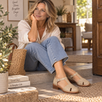 Olatz | Sandalias cerradas con tira en T