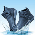 Winterlaarzen Dames van Leer met Isolatie en Waterbestendigheid