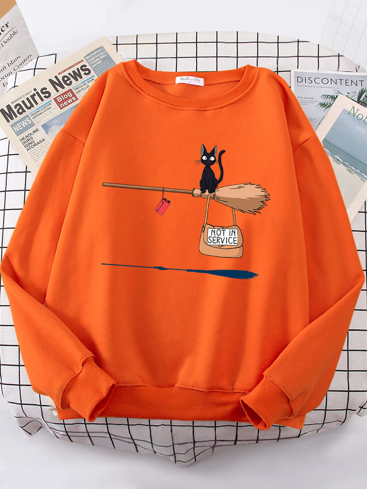 Mar | Jersey con estampado gráfico y puños de canalé
