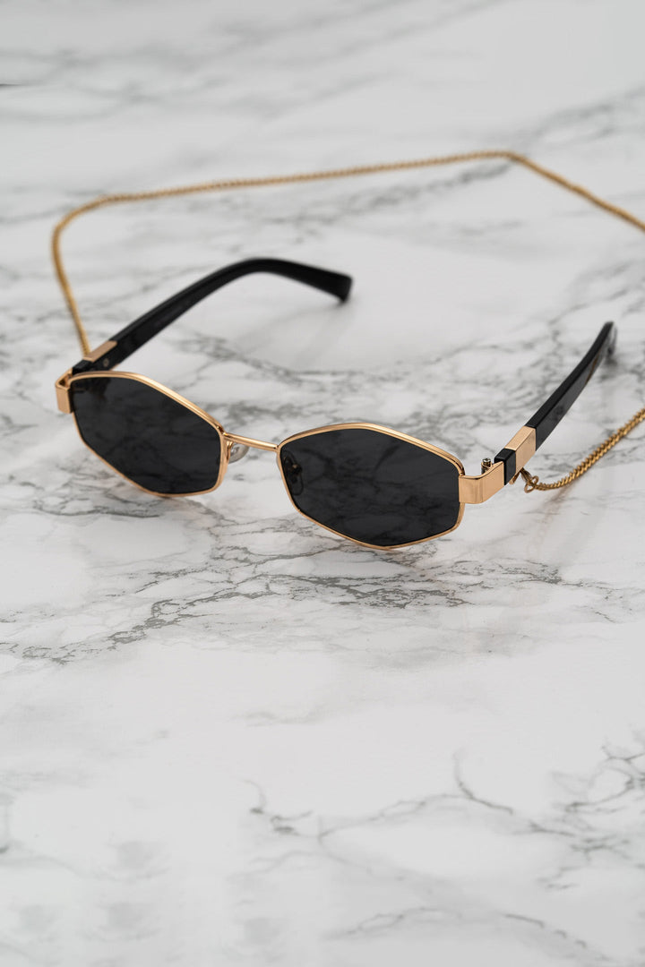 Yara | Gafas de sol hexagonales de moda