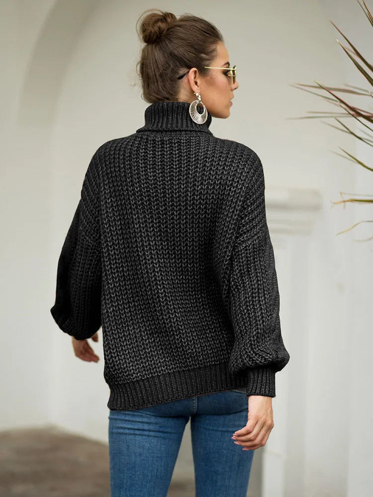 Fernanda | Jersey fino de cuello alto