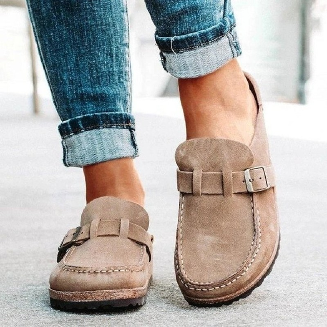 Selma | Sandalia urbana con plantilla de corcho y tira ajustable