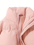 Winterjas Dames met Quiltconstructie Capuchon en Warme Voering