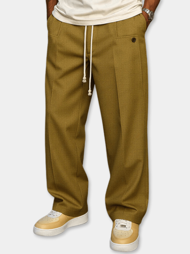 Theo | Pantalón jogger moderno de corte recto (1+1 Gratis)