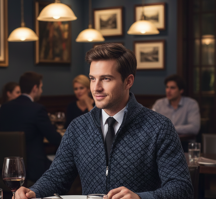 Nicanor | Chaqueta de punto ligera