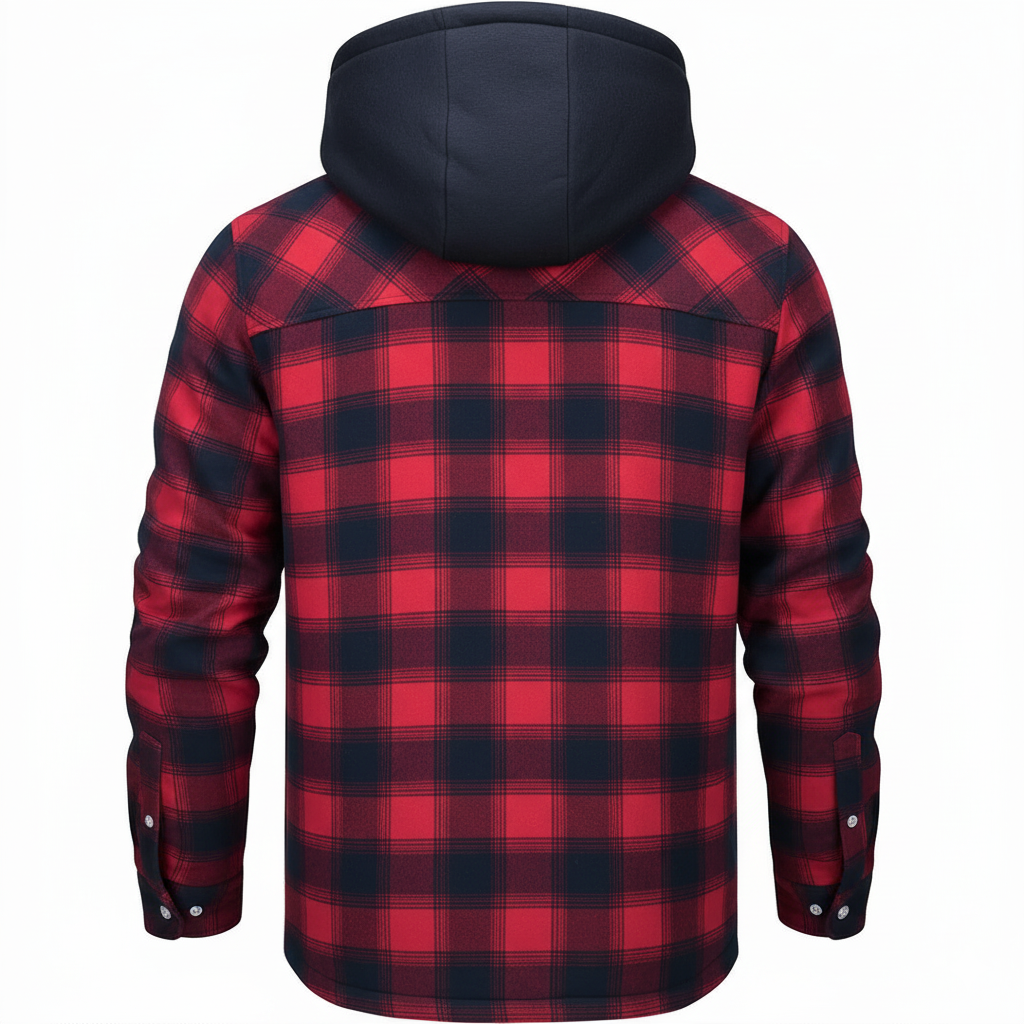 Gustavo | Chaqueta cálida de tacto lana