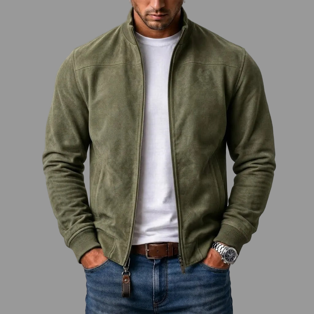 Andrés | Cazadora bomber efecto ante (1+1 GRATIS)