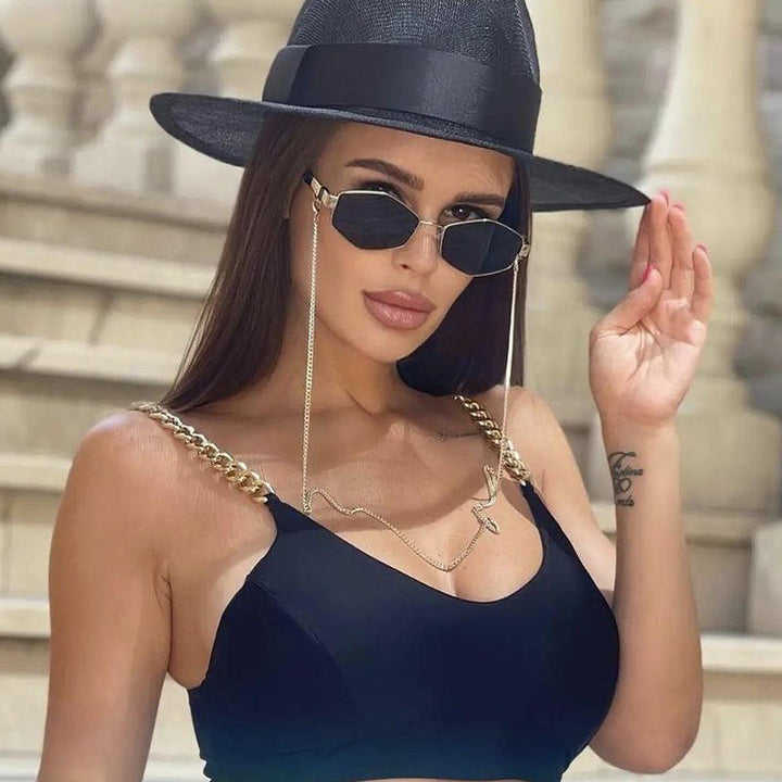Yara | Gafas de sol hexagonales de moda