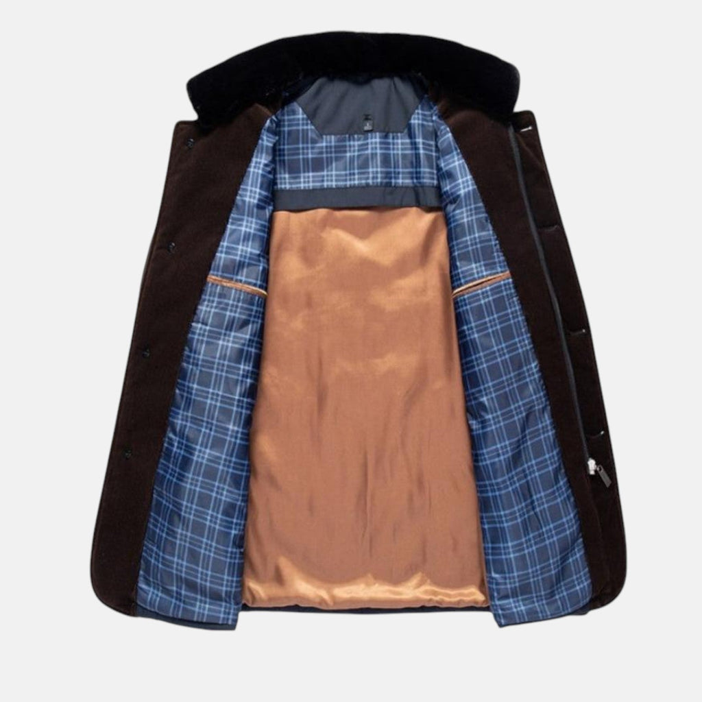 Anselmo | Chaqueta forrada con cuello alto