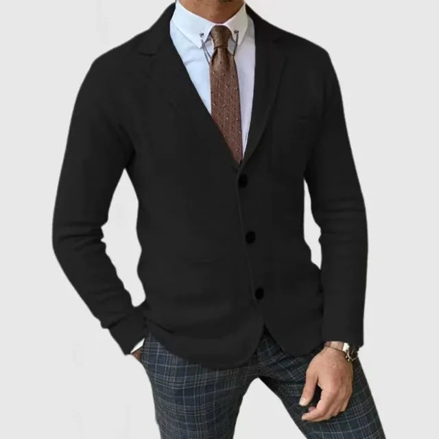 Lino | Blazer slim casual con bolsillos