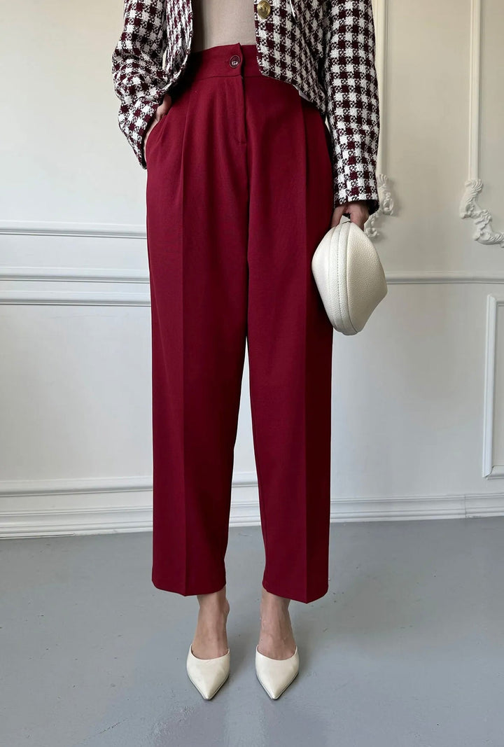 Vera | Pantalón de traje clásico slim fit
