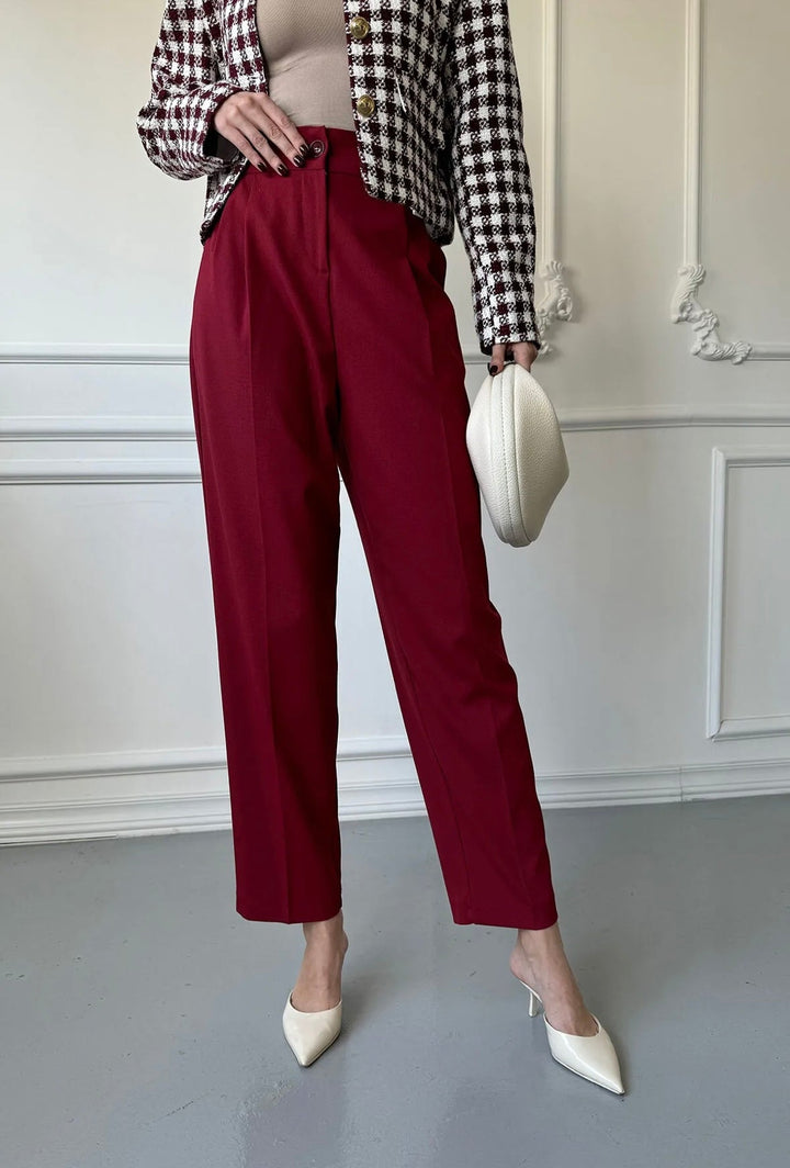 Vera | Pantalón de traje clásico slim fit