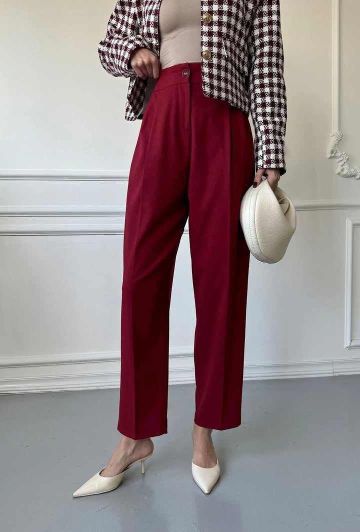 Vera | Pantalón de traje clásico slim fit