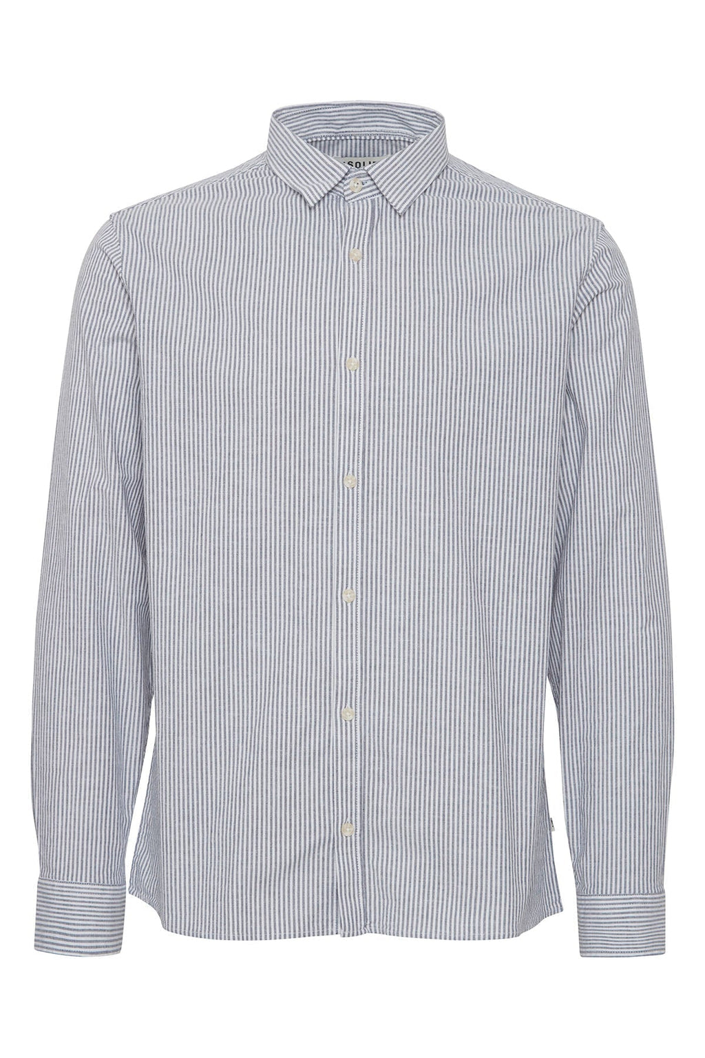 Plácido | Camisa de rayas azul marino