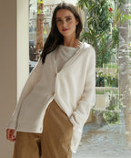 Vest Dames Los met Knoopsluiting en Gebreide Comfortabele Textuur