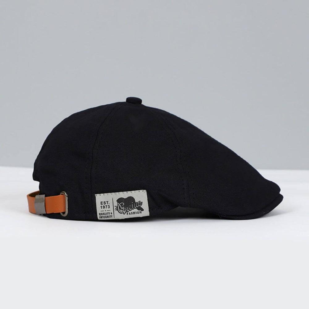 Gorra plana elegante para hombre