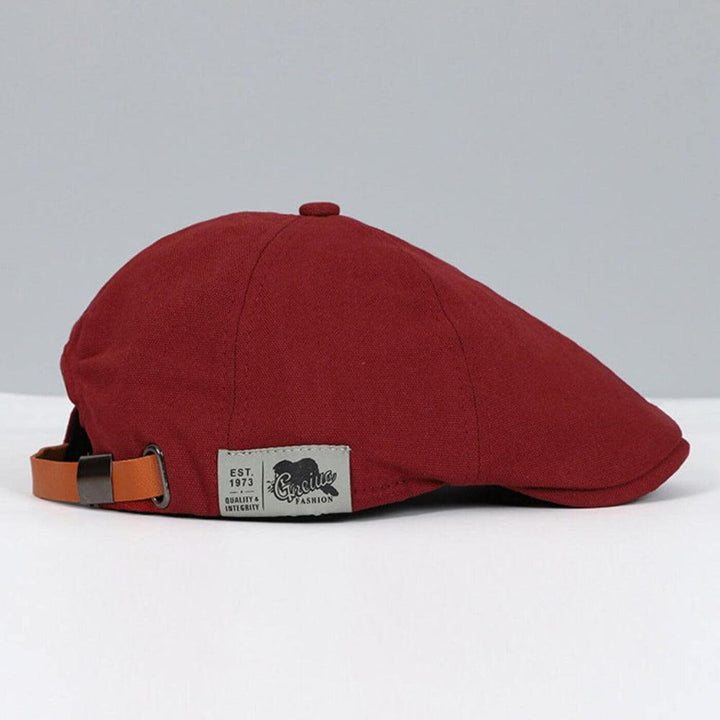 Gorra plana elegante para hombre