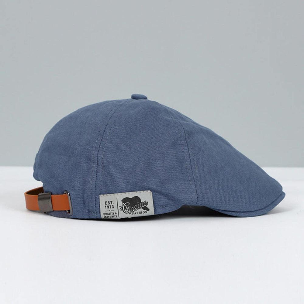 Gorra plana elegante para hombre