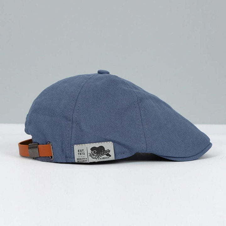 Gorra plana elegante para hombre