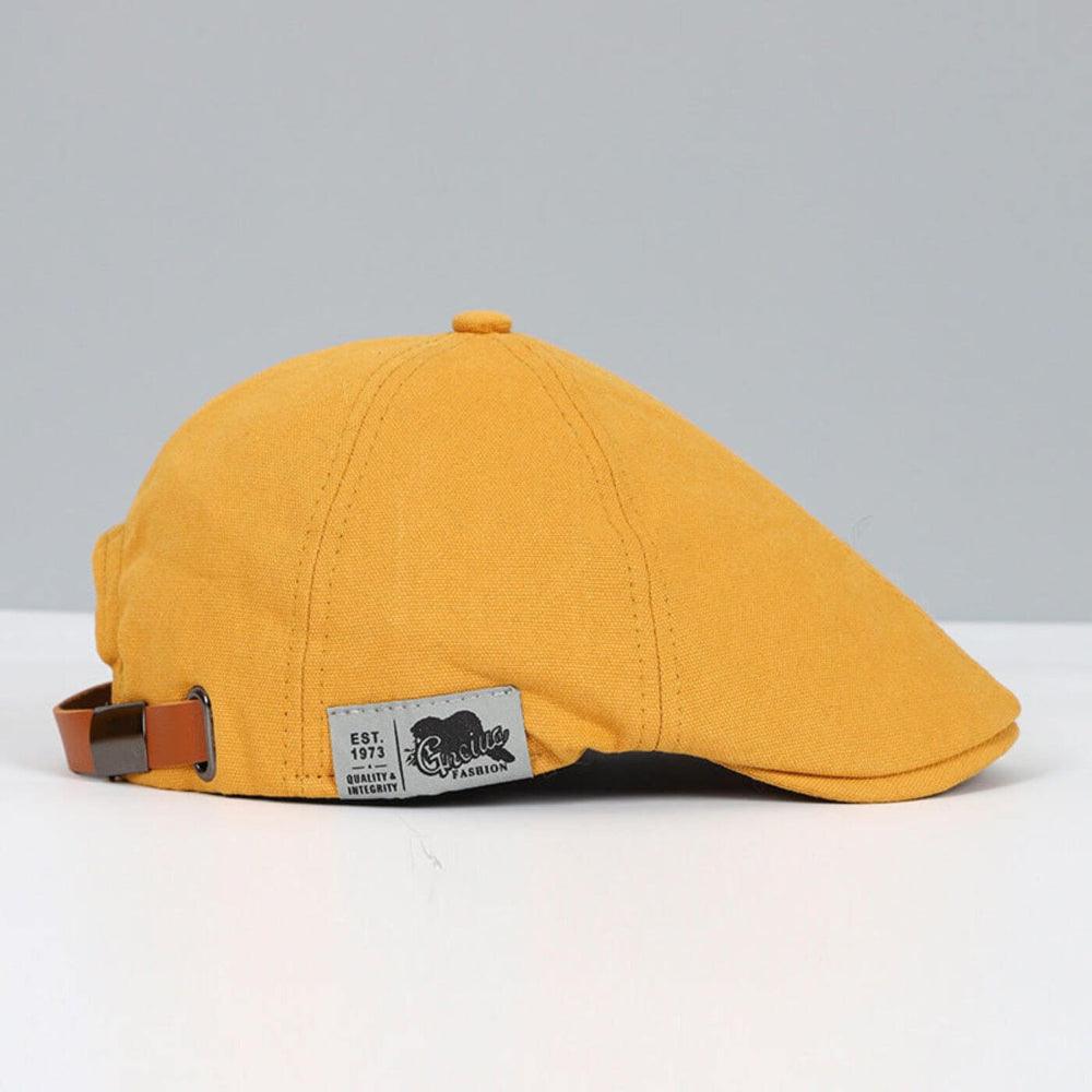 Gorra plana elegante para hombre