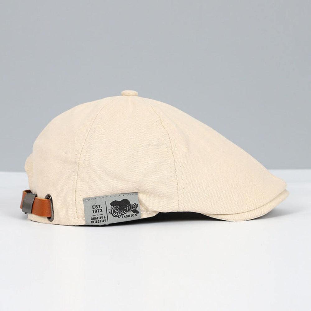 Gorra plana elegante para hombre