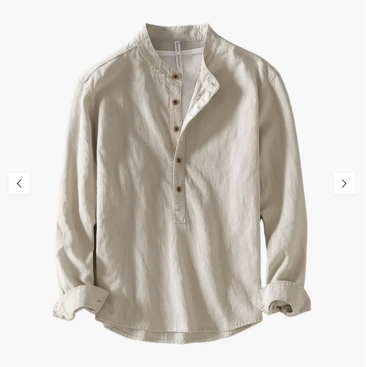 Custodio | Camisa de verano de lino y algodón