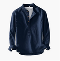Custodio | Camisa de verano de lino y algodón