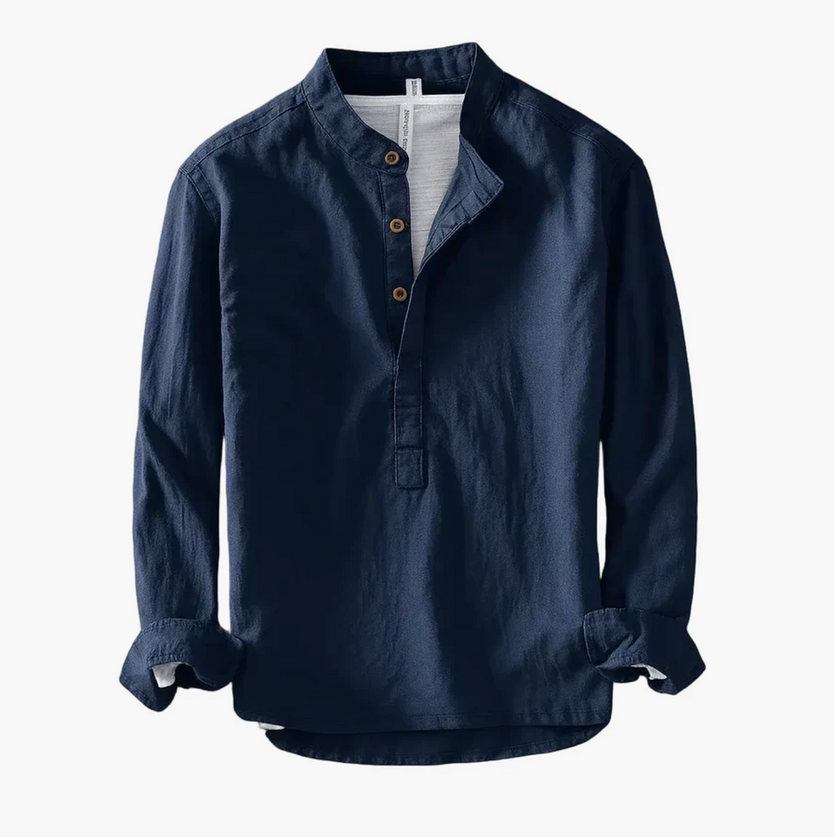 Custodio | Camisa de verano de lino y algodón
