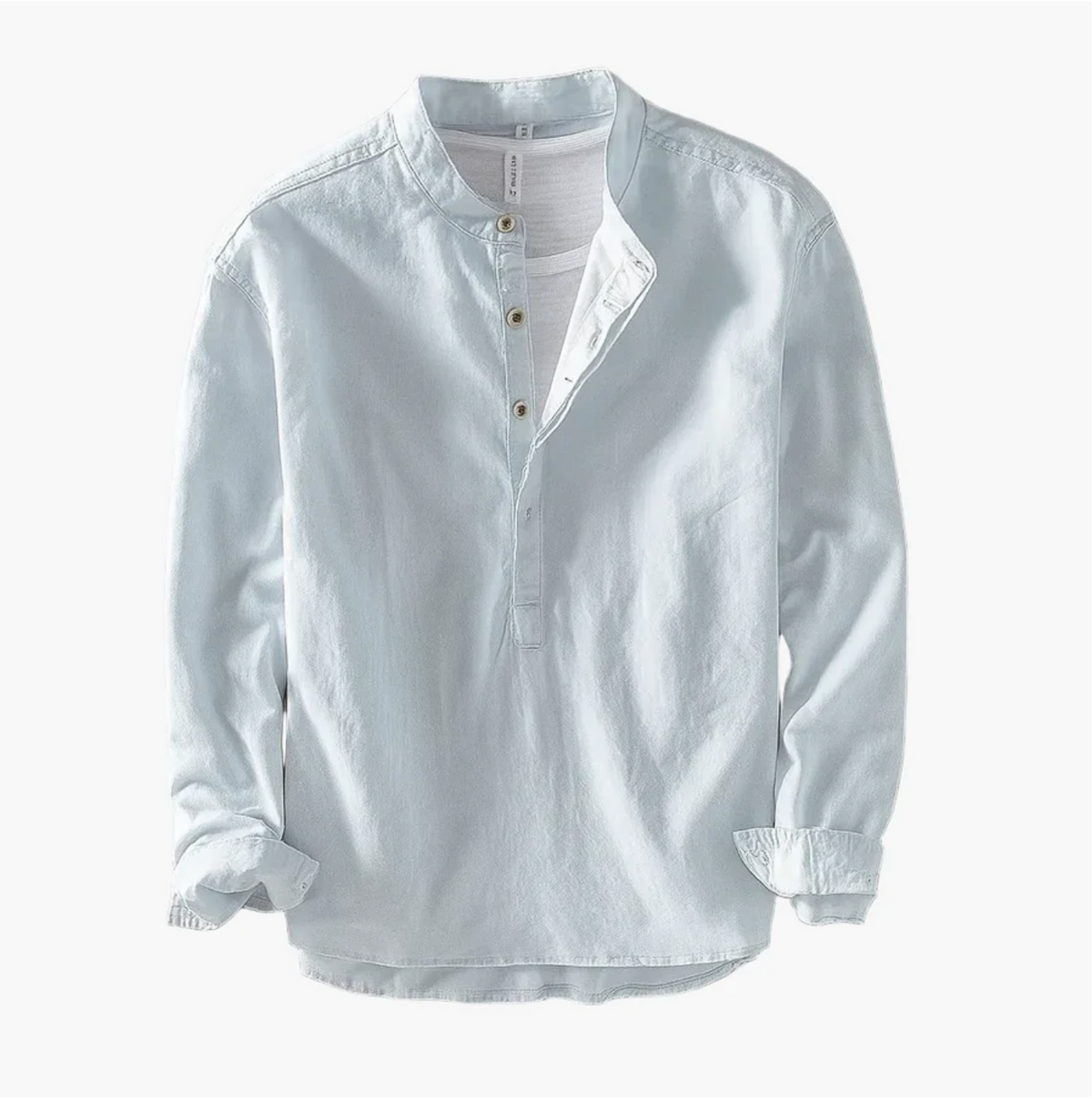 Custodio | Camisa de verano de lino y algodón