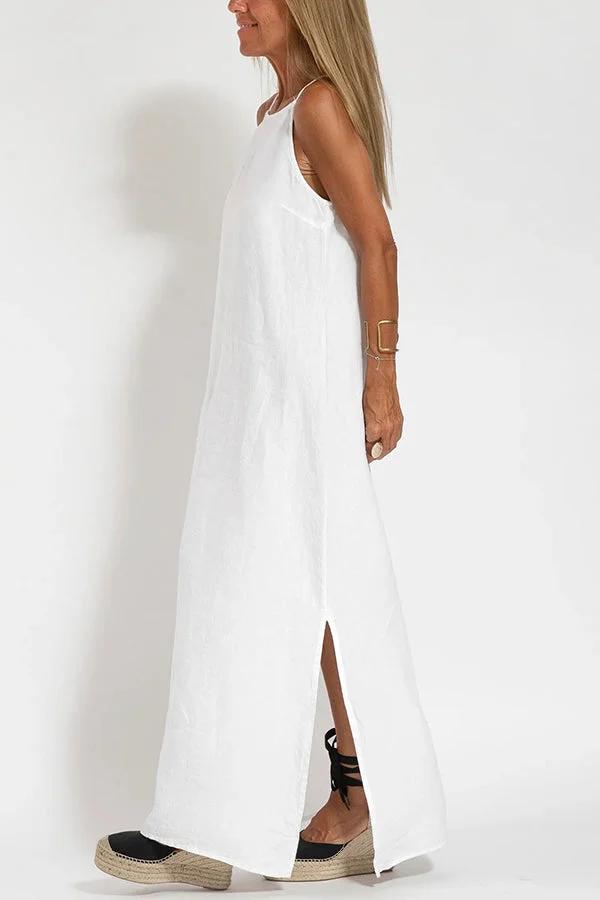 Anouk | Vestido de lino vaporoso para el verano