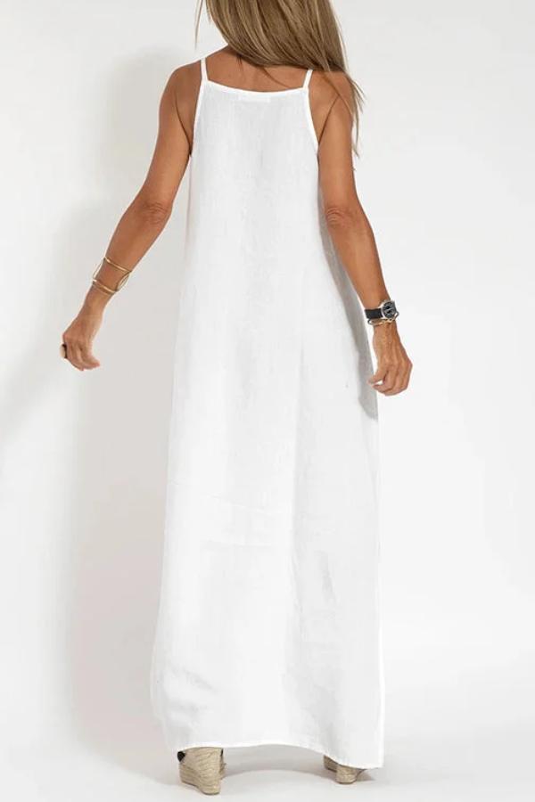 Anouk | Vestido de lino vaporoso para el verano