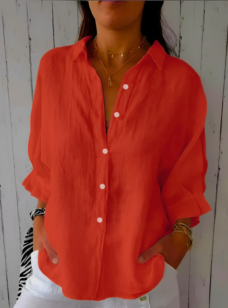 Claudia | Blusa de elegancia atemporal