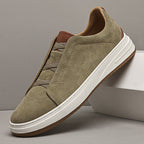 Gil | Zapatillas slip-on de efecto ante