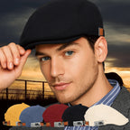 Gorra plana elegante para hombre