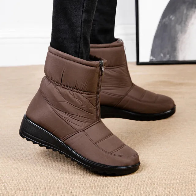 Jazmín | Botas de invierno impermeables con suela de tacos