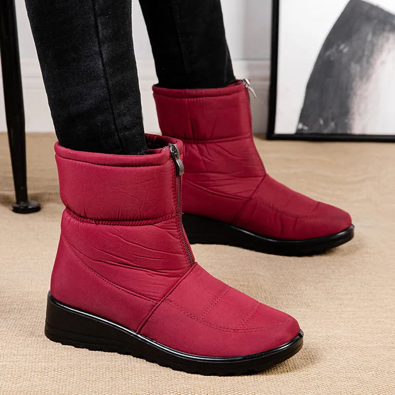 Jazmín | Botas de invierno impermeables con suela de tacos