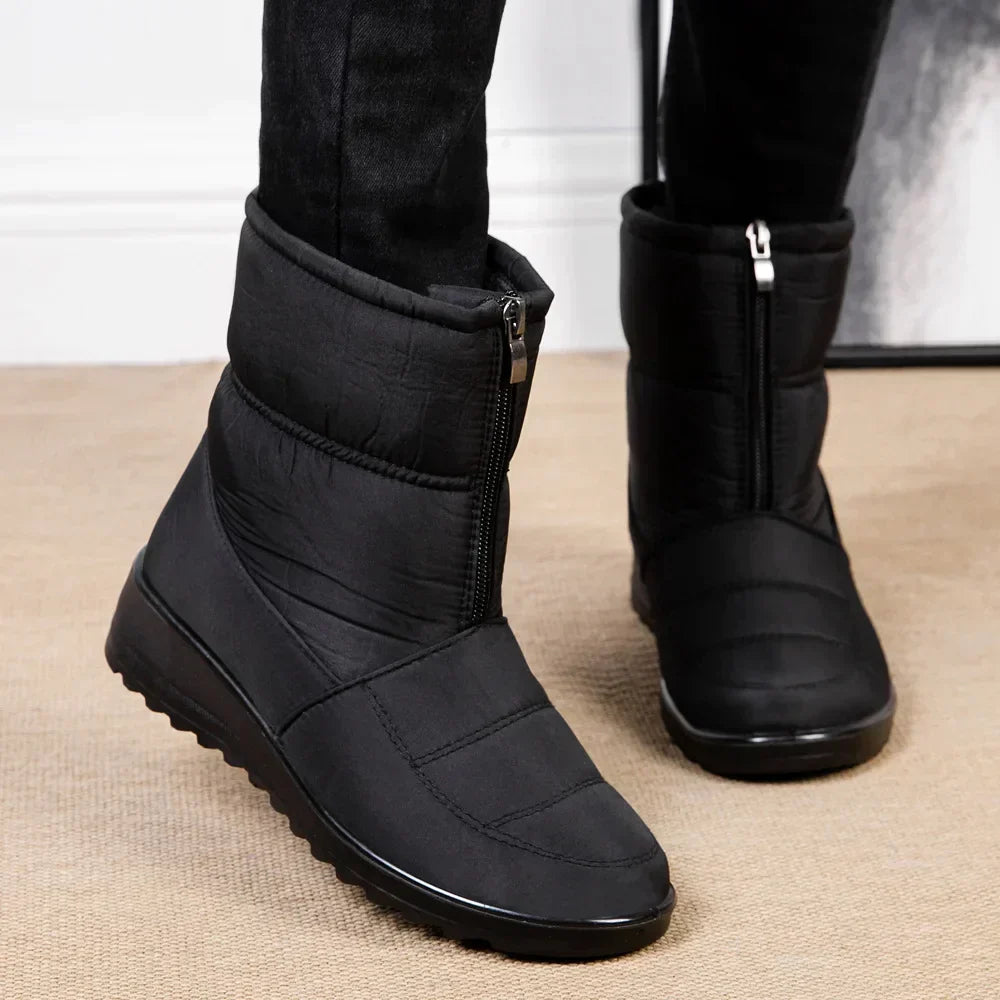 Jazmín | Botas de invierno impermeables con suela de tacos