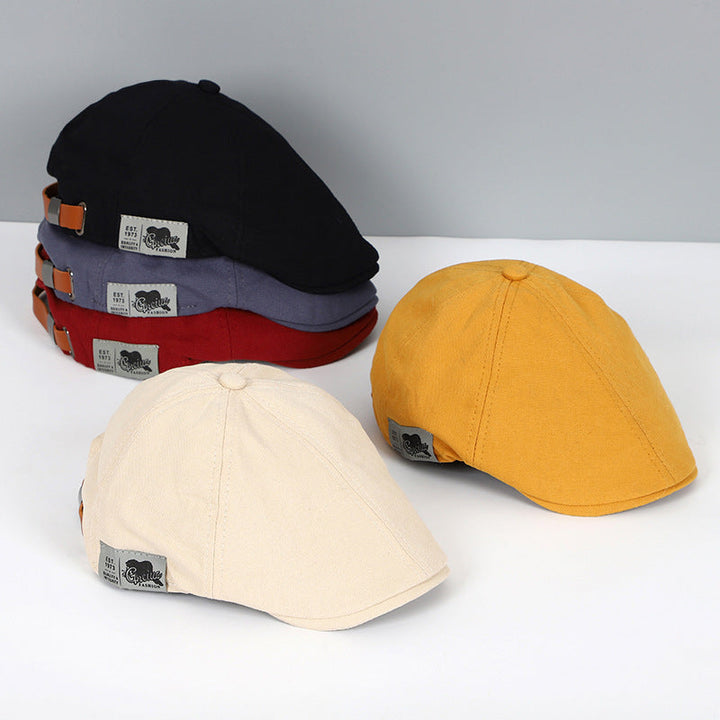 Gorra plana elegante para hombre