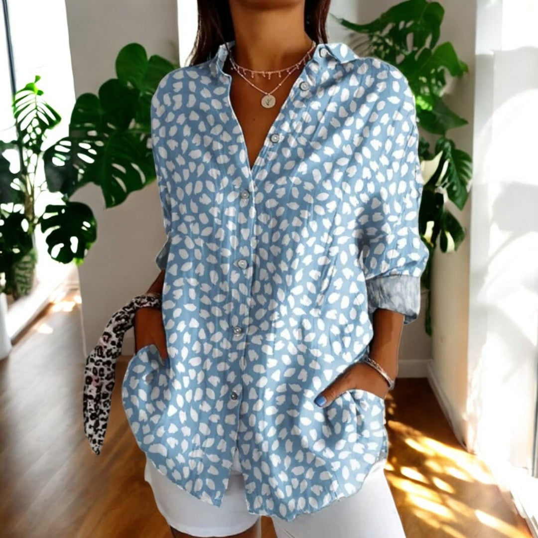 Maite | Blusa floral de colores vivos
