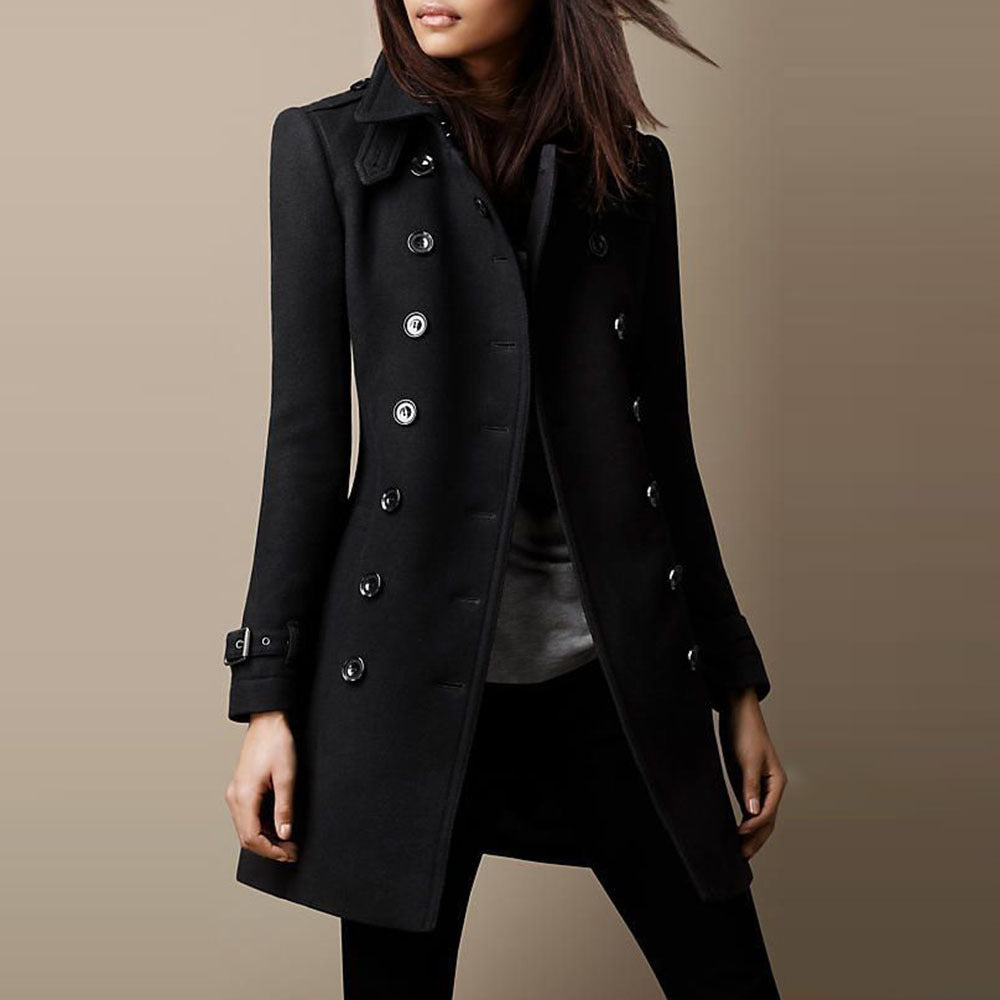 Débora | Trench entallado de estilo clásico