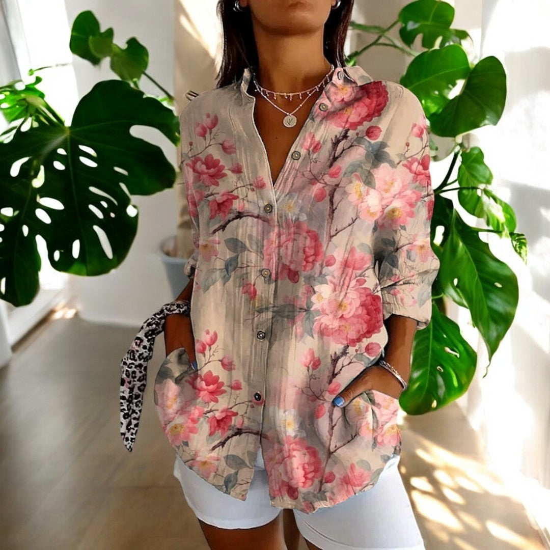 Amira | Blusa floral de temporada