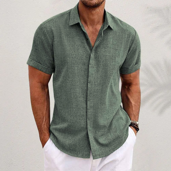 Stijn | Camisa clásica de lino